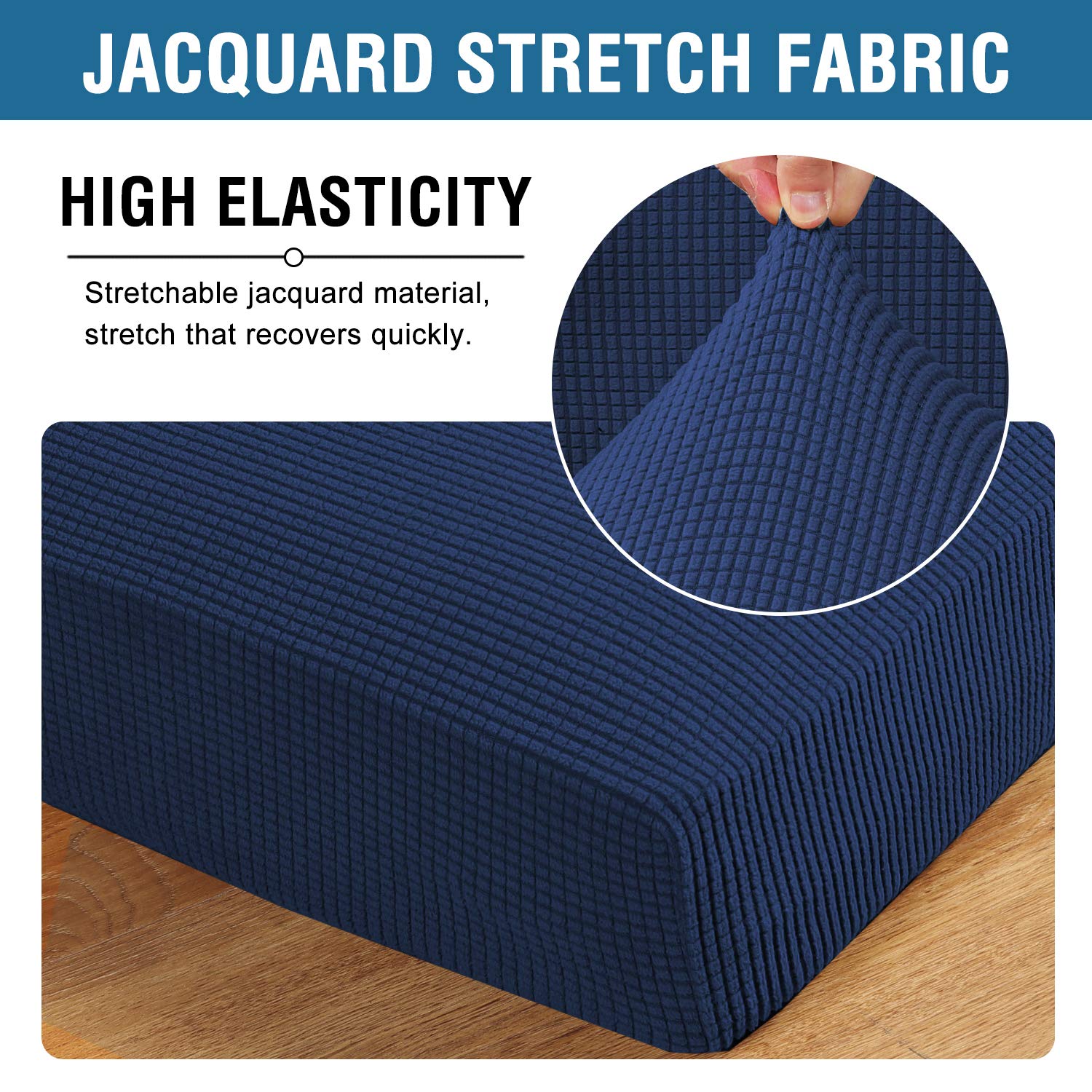 H.VERSAILTEX washable slipcover for simple care and maintenance.