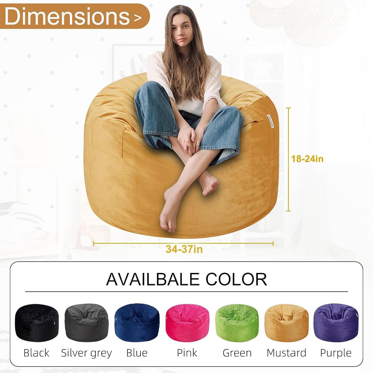 HABUTWAY memory foam fill shows quick rebound and plush comfort.