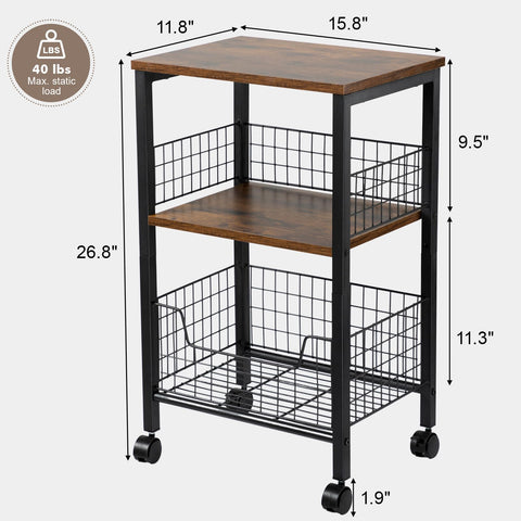 Hadulcet small end table rustic finish enhances warm interiors