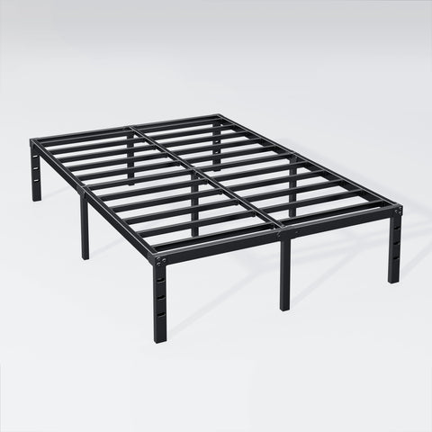 Hafenpo black finish adds a modern touch to the bedroom.