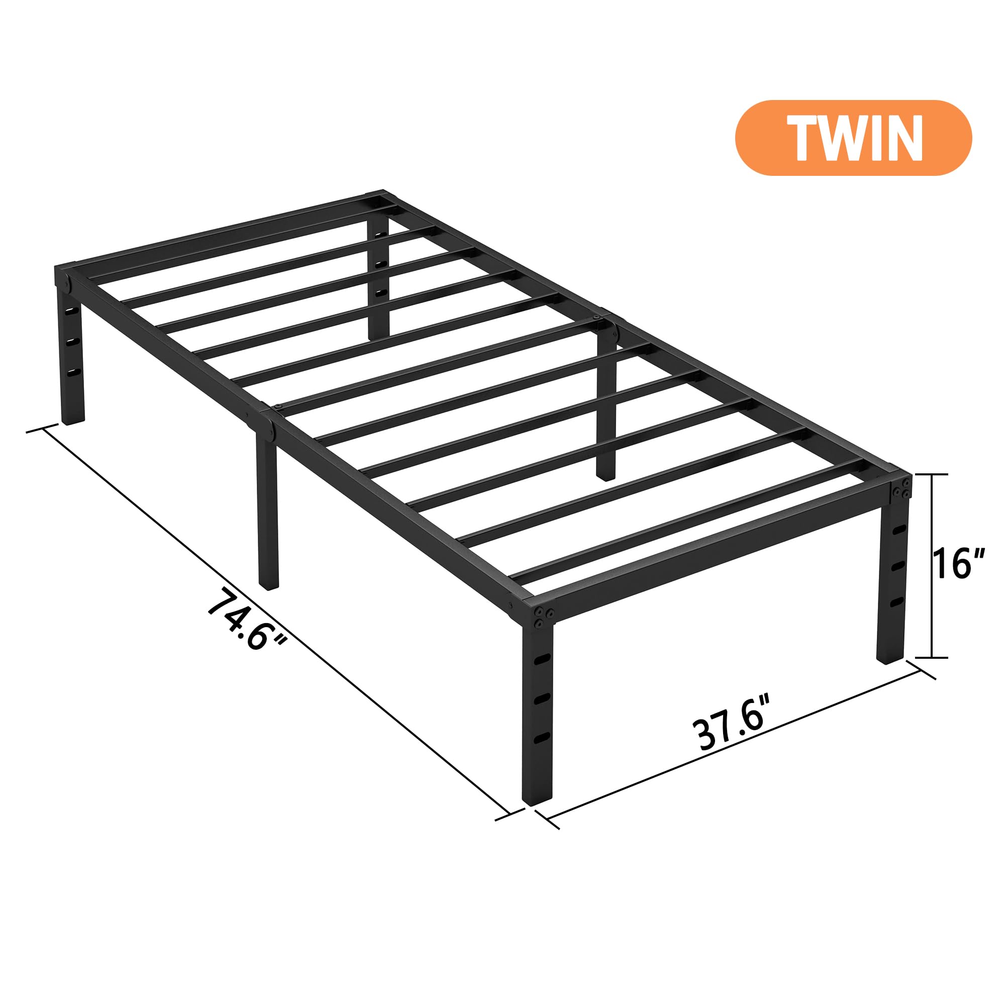 Hafenpo heavy-duty legs provide reliable weight support.