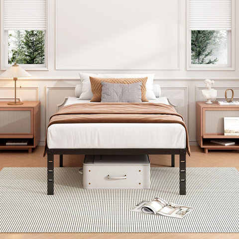 Hafenpo under-bed storage design shows efficient space organization.