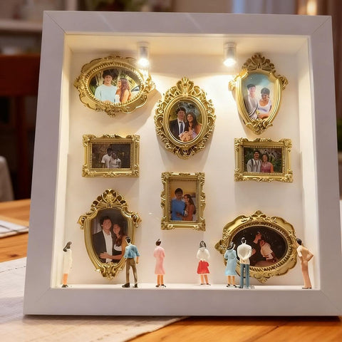 HAFRILY silhouette box creates a personalized keepsake for weddings.