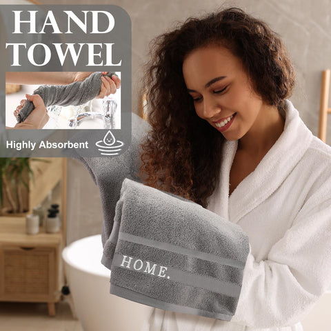 Hahafelt 500gsm cotton towels deliver durable softness and reliable absorbency