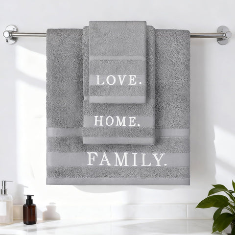 Hahafelt bath towel 55x30 inches delivers plush comfort and high absorbency at home