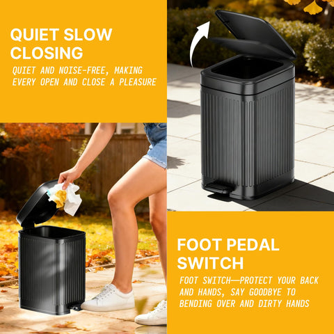 Hahomei bag holder keeps waste bags secure even when full
