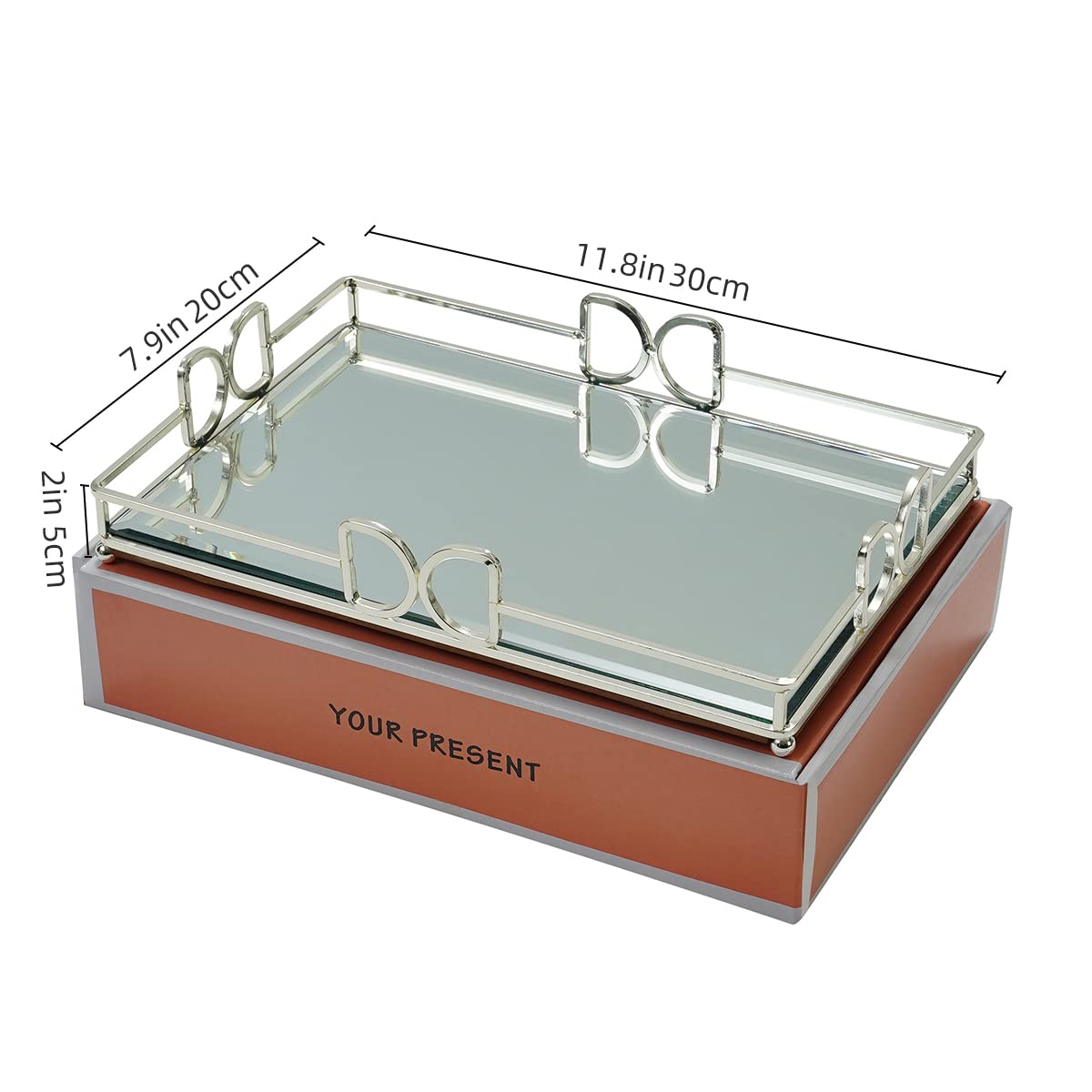 HAIGOUER gift-ready packaging box for stylish home decor tray