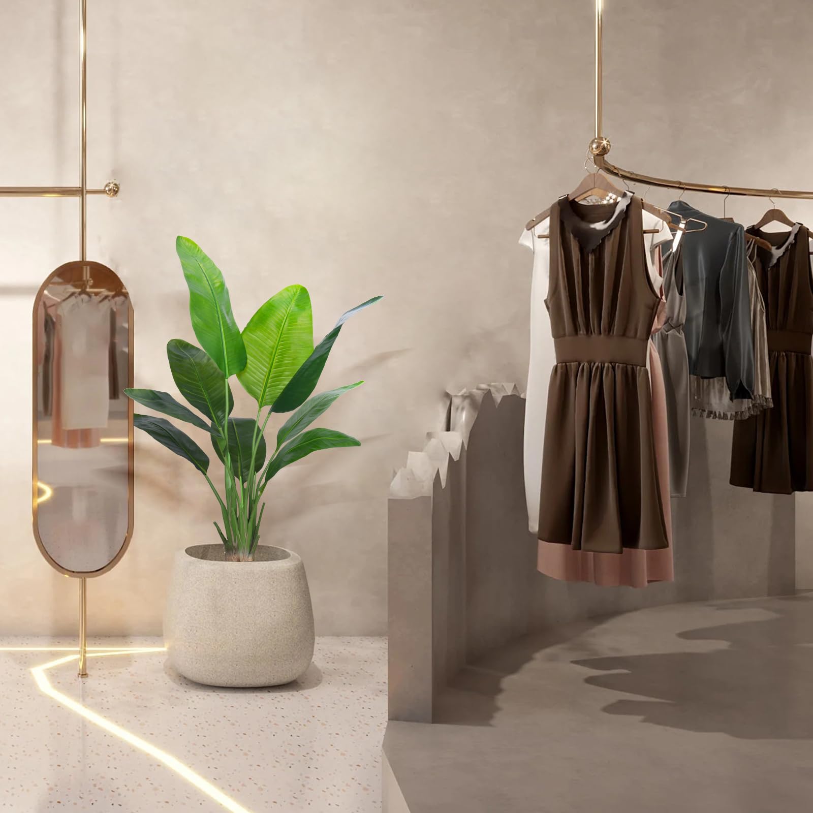 HAIHONG paradise tree with quick leaf insertion for easy setup