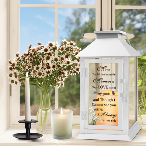 HN HAIINAA memorial lantern decor-set on shelf enhances ambience