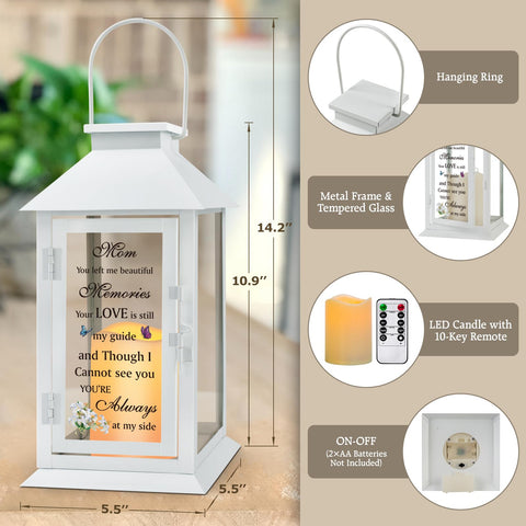 HN HAIINAA memorial lantern remote control enables easy operation