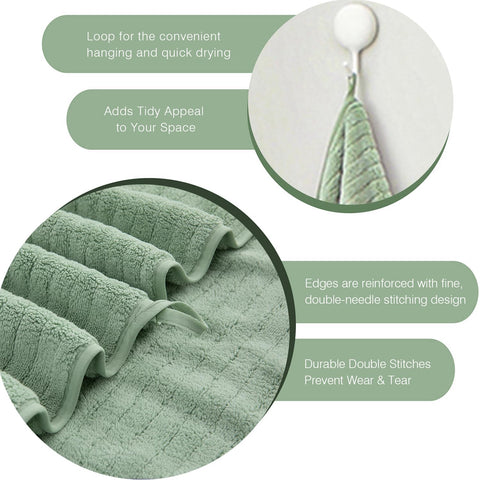 Luxurious plush texture of Hailea set conveying spa-like comfort at home