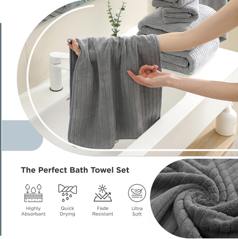 Hailea multi-size towel pack suitable for family use.