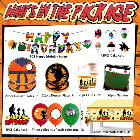 Haimimall anime dinner plates showcase iconic symbols for colorful table settings