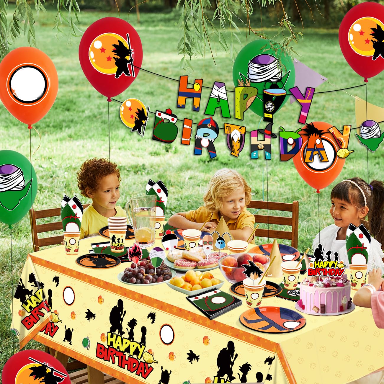 Haimimall anime tablecloth creates a cohesive backdrop for photos and games