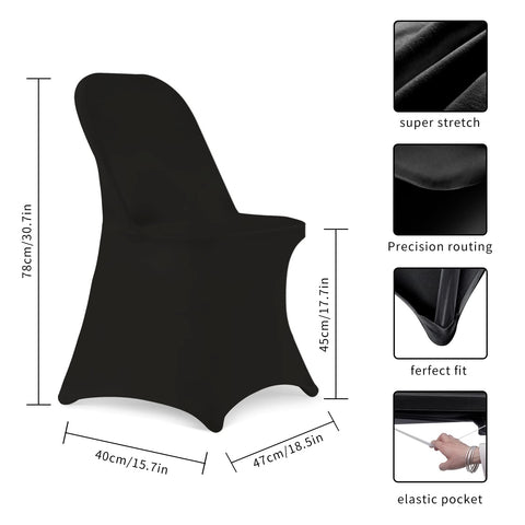 HAINARverS elastic corner bags secure the cover on the chair.