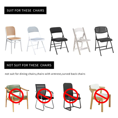 HAINARverS easy-care, machine-washable chair covers for repeated use.