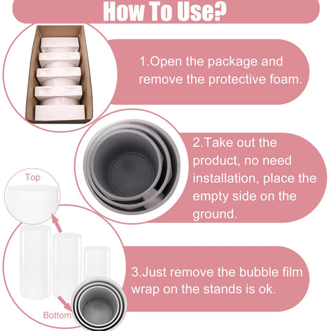 HAISIWLKJ cylinder-stand-cleaning-care keeps surfaces easy to wipe.