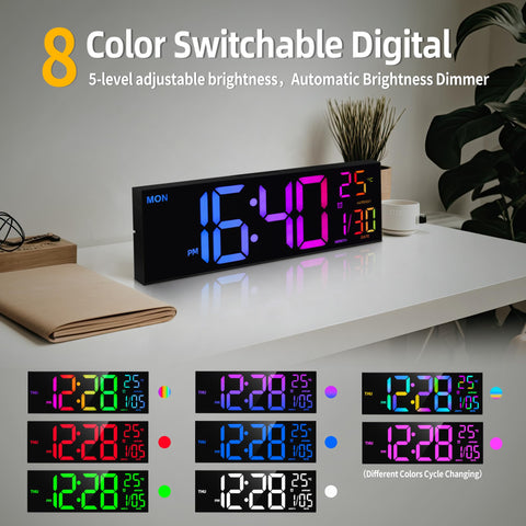 HAITANG automatic brightness dimmer adjusts the display for day and night.