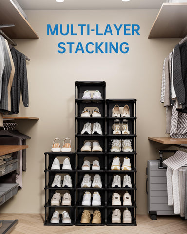 HAIXIN versatile storage fits various shoe sizes for men and women.
