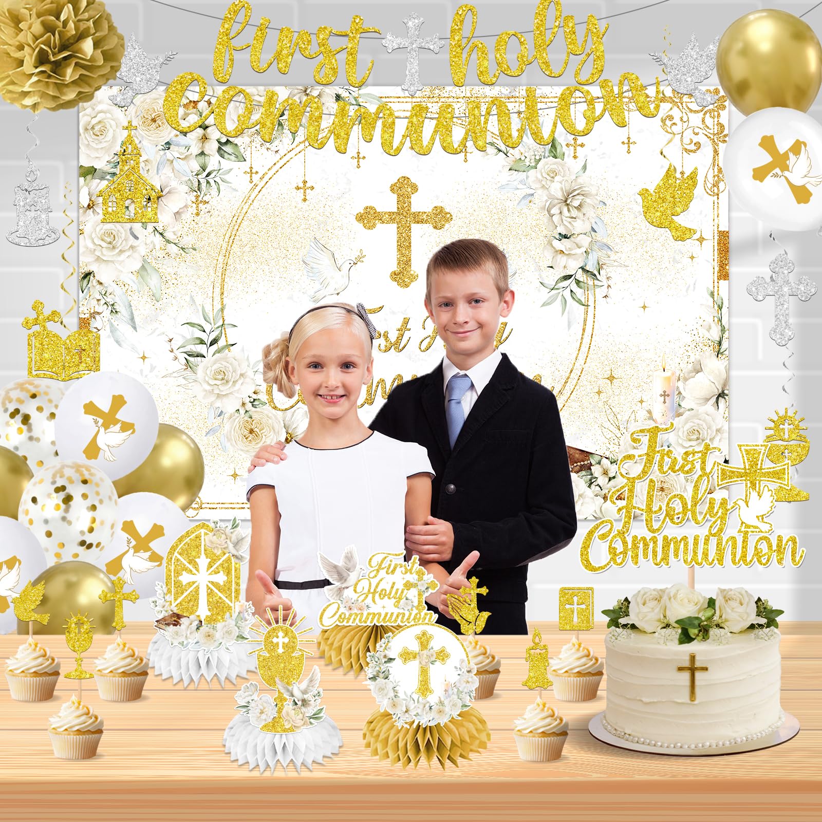 HAKOTI gold balloons set bring sparkling celebration to the party space