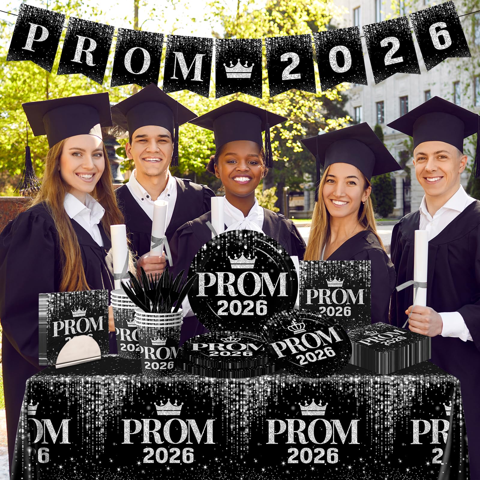 Hakoti prom 2026 7-inch plates for bite-sized snacks