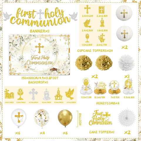 HAKOTI tissue pom-poms in gold add festive volume to decor