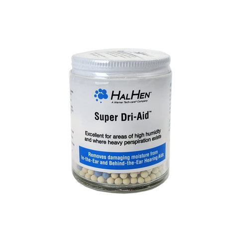 Hal-Hen Super Dri Aid compact design in use shows portable moisture protection