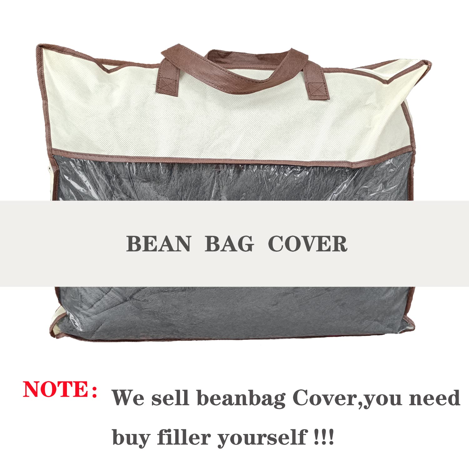 Halatua cover with double zipper, easy filling and snug fit for a tidy look.