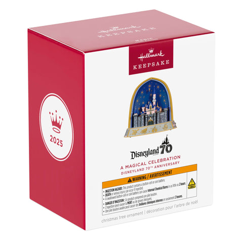 Hallmark Keepsake Disney ornament showcases meticulous, detailed craftsmanship