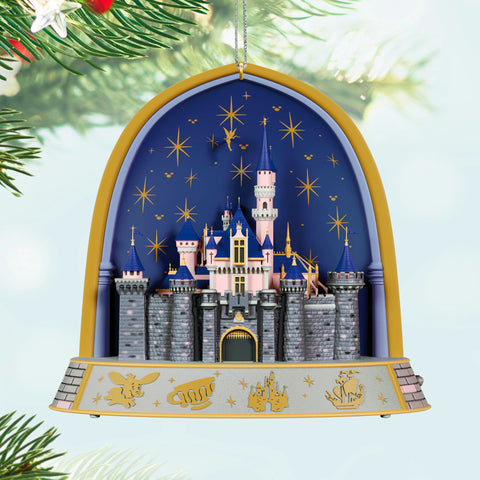 Hallmark Keepsake Disney ornament magic light and sound creates a celebratory moment