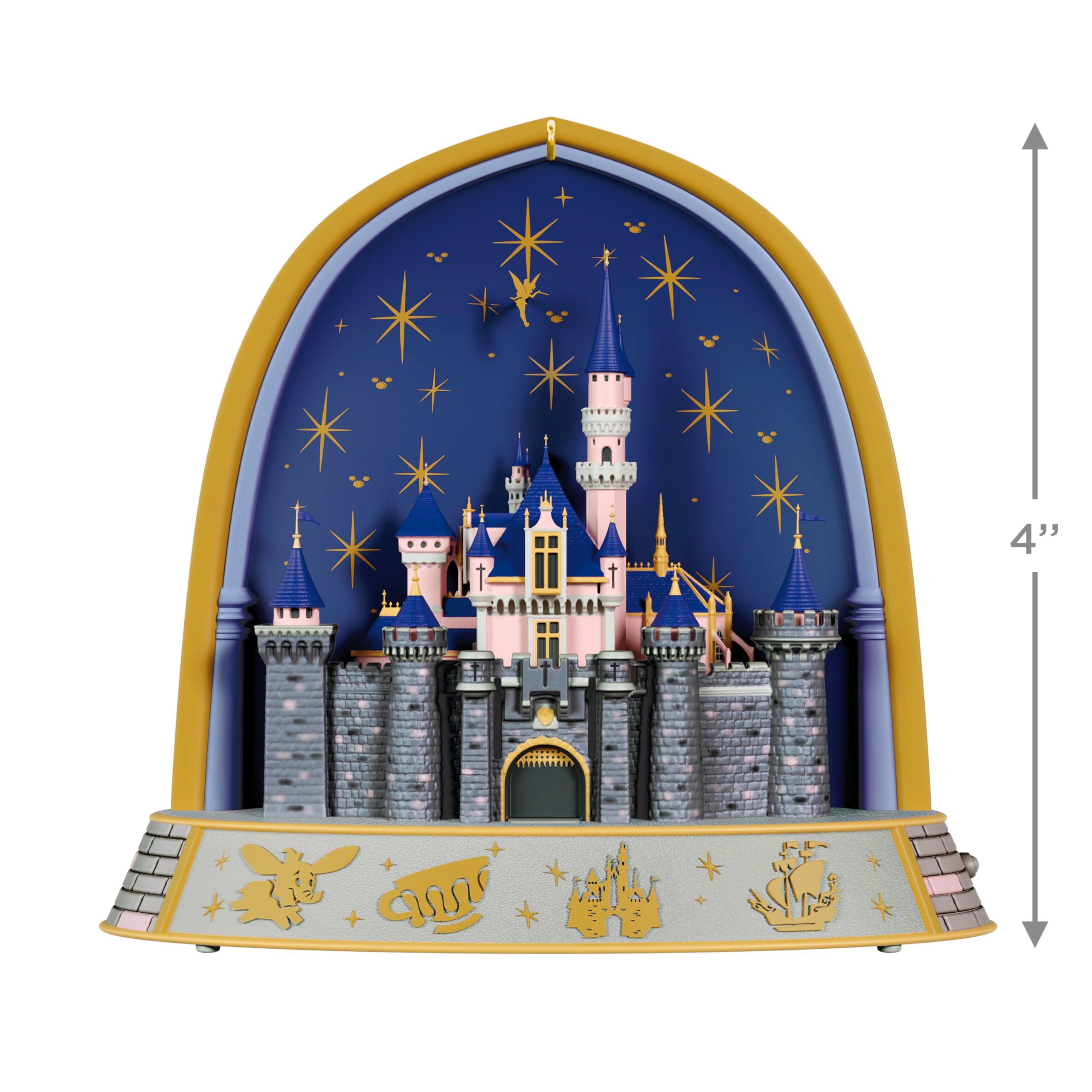Hallmark Keepsake Disney ornament features When You Wish Upon a Star cue