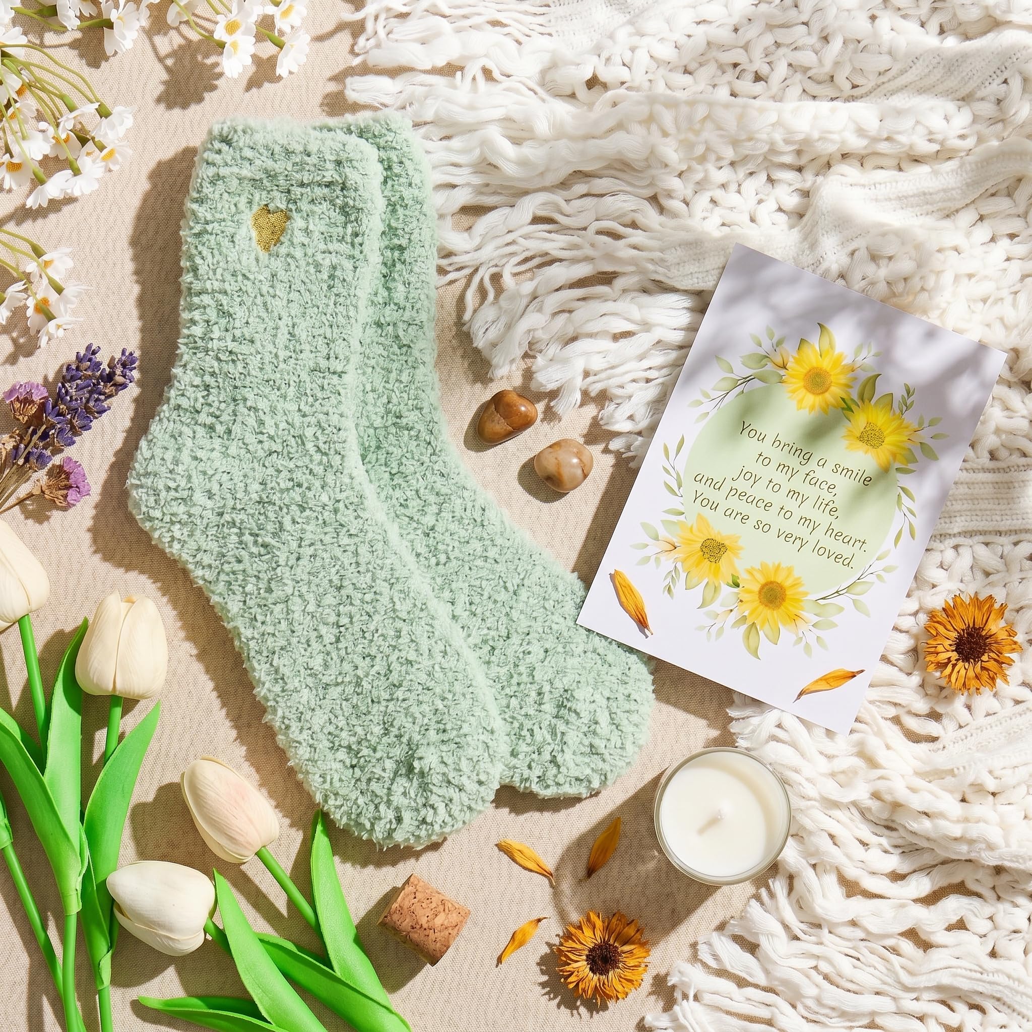 HAMCSTNF inspirational notebook with sunflower keychain boosts daily planning