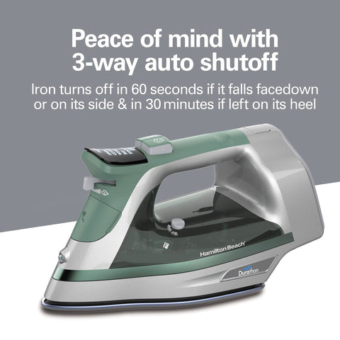 3-way auto shutoff provides safety when unattended