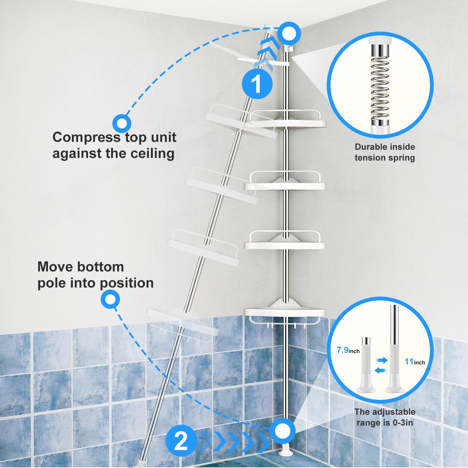 HAMITOR stability-feature with tapered-ring prevents shelf slips