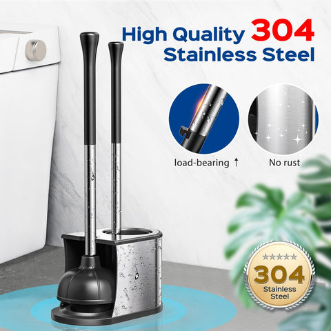 HAMITOR curved-bristle head reaches corners for thorough cleaning without scratching glaze.