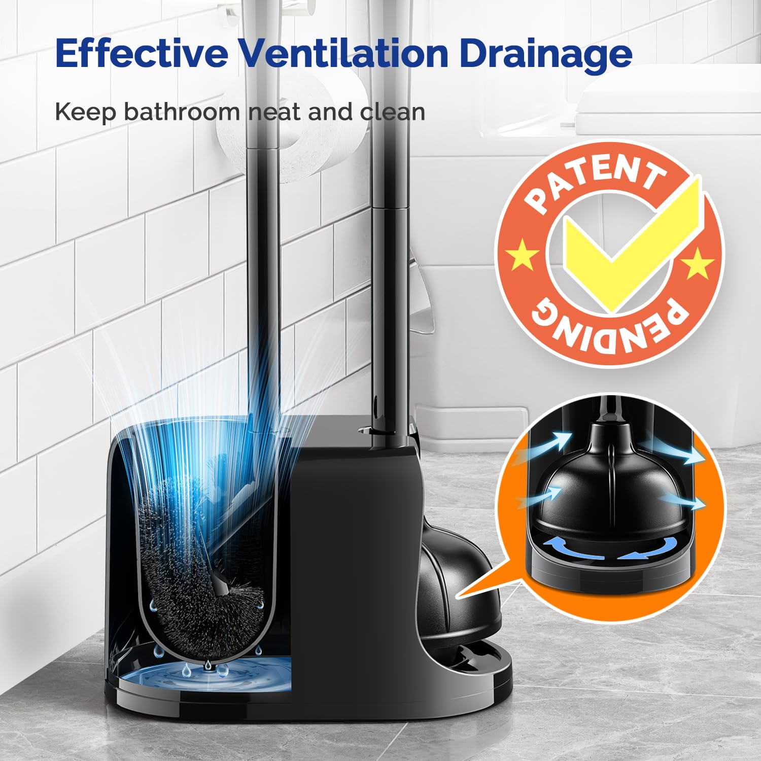 HAMITOR drip tray and ventilation keep tools dry and odor-free.