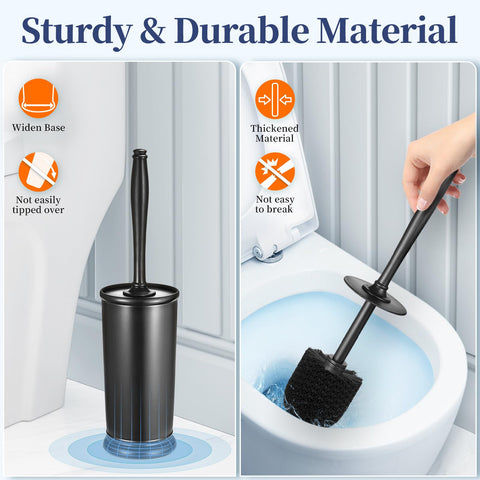HAMITOR modern, elegant bathroom accessory enhances decor while cleaning.