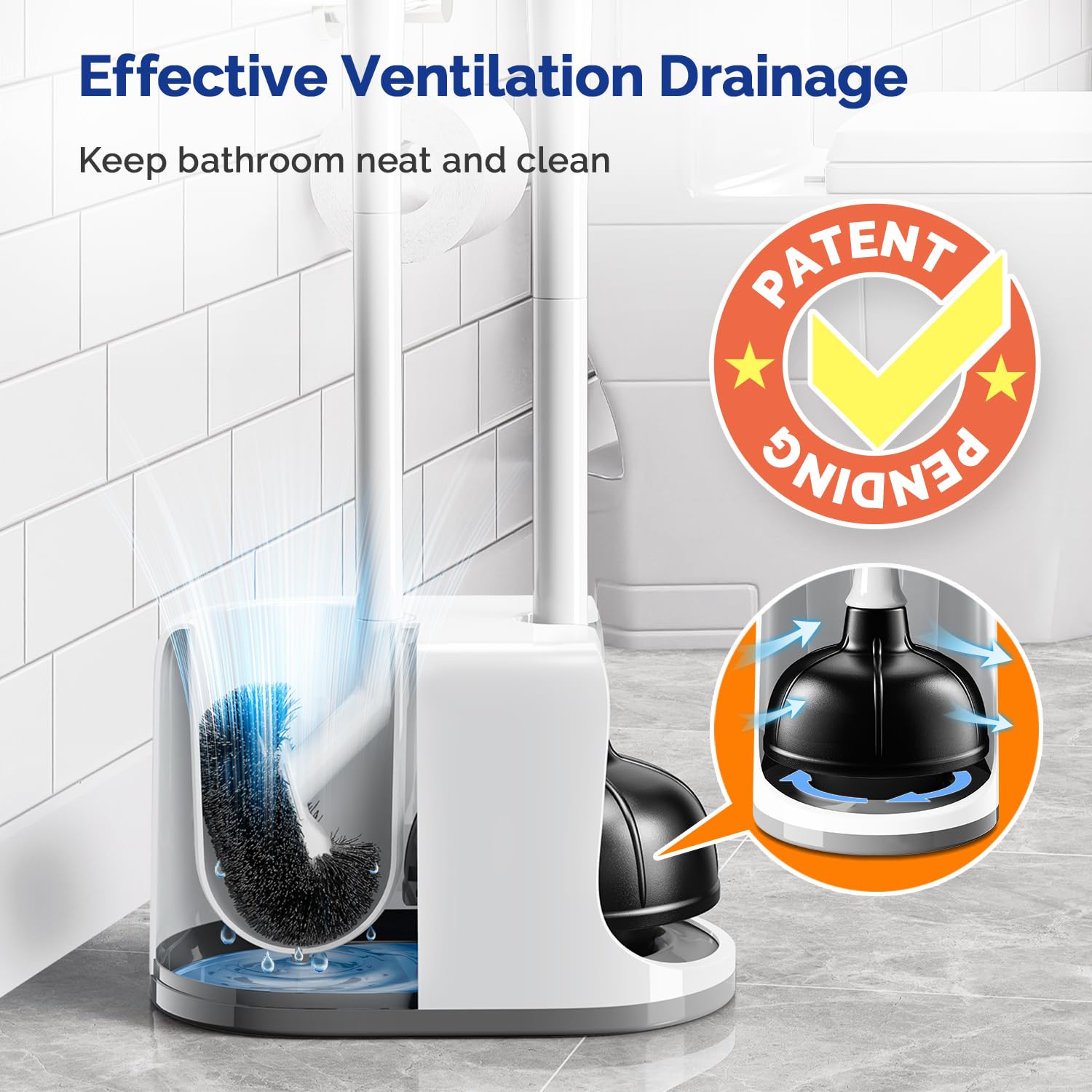 HAMITOR rust-proof durable rubber resists odors and staining.