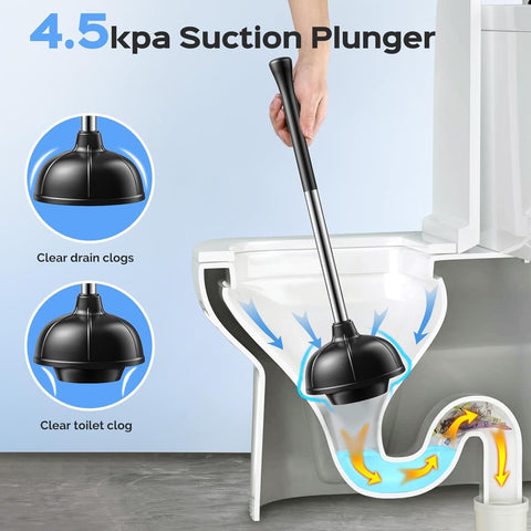 HAMITOR 360° S-shaped brush head reaches under rims and corners