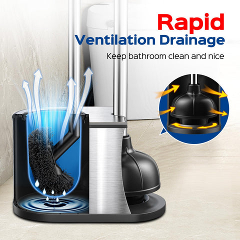 HAMITOR ventilated holder dries tools quickly and reduces odors.