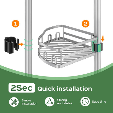 HAMITOR drainage design promotes quick drying and easy cleaning