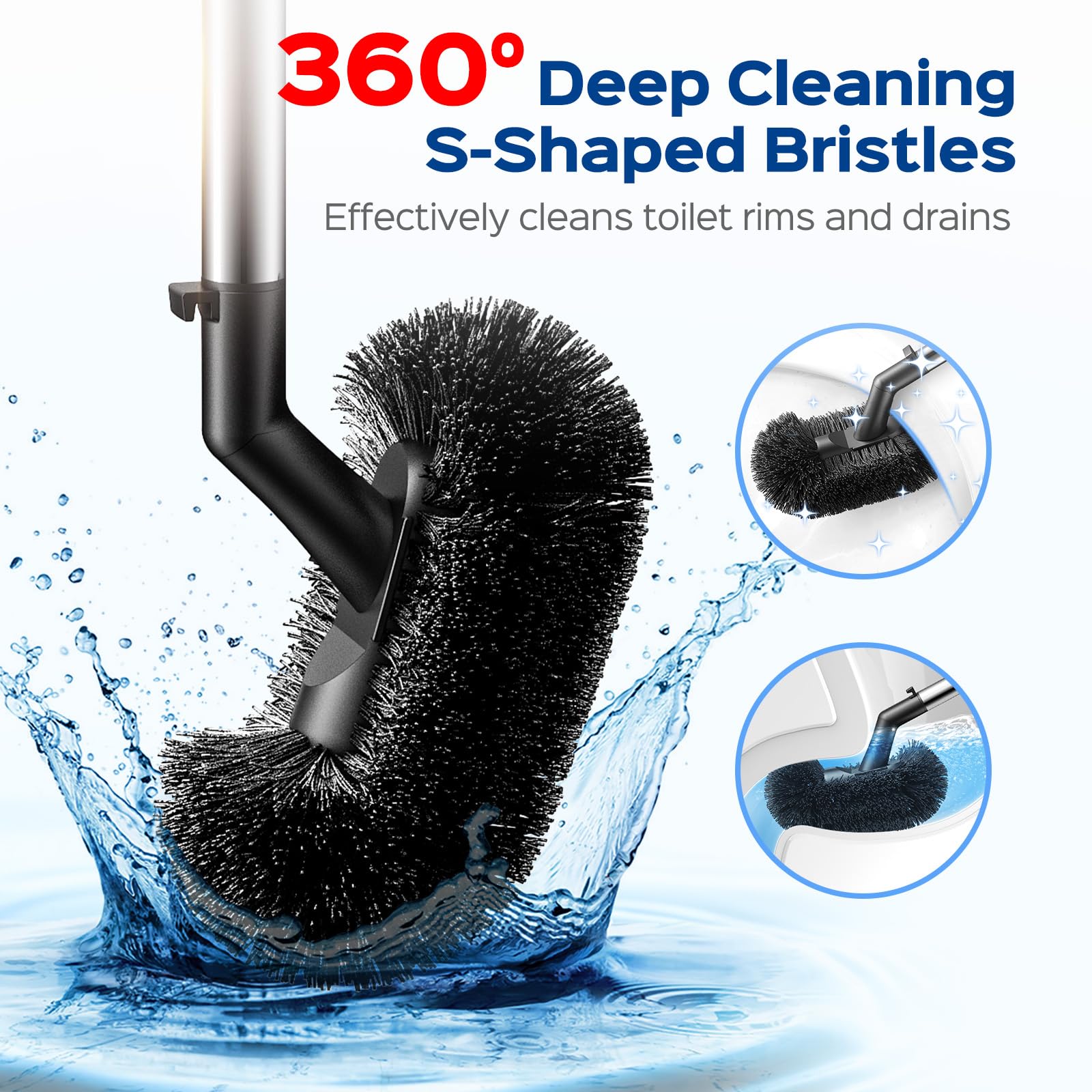 HAMITOR space saving 2-in-1 design fits small bathrooms.