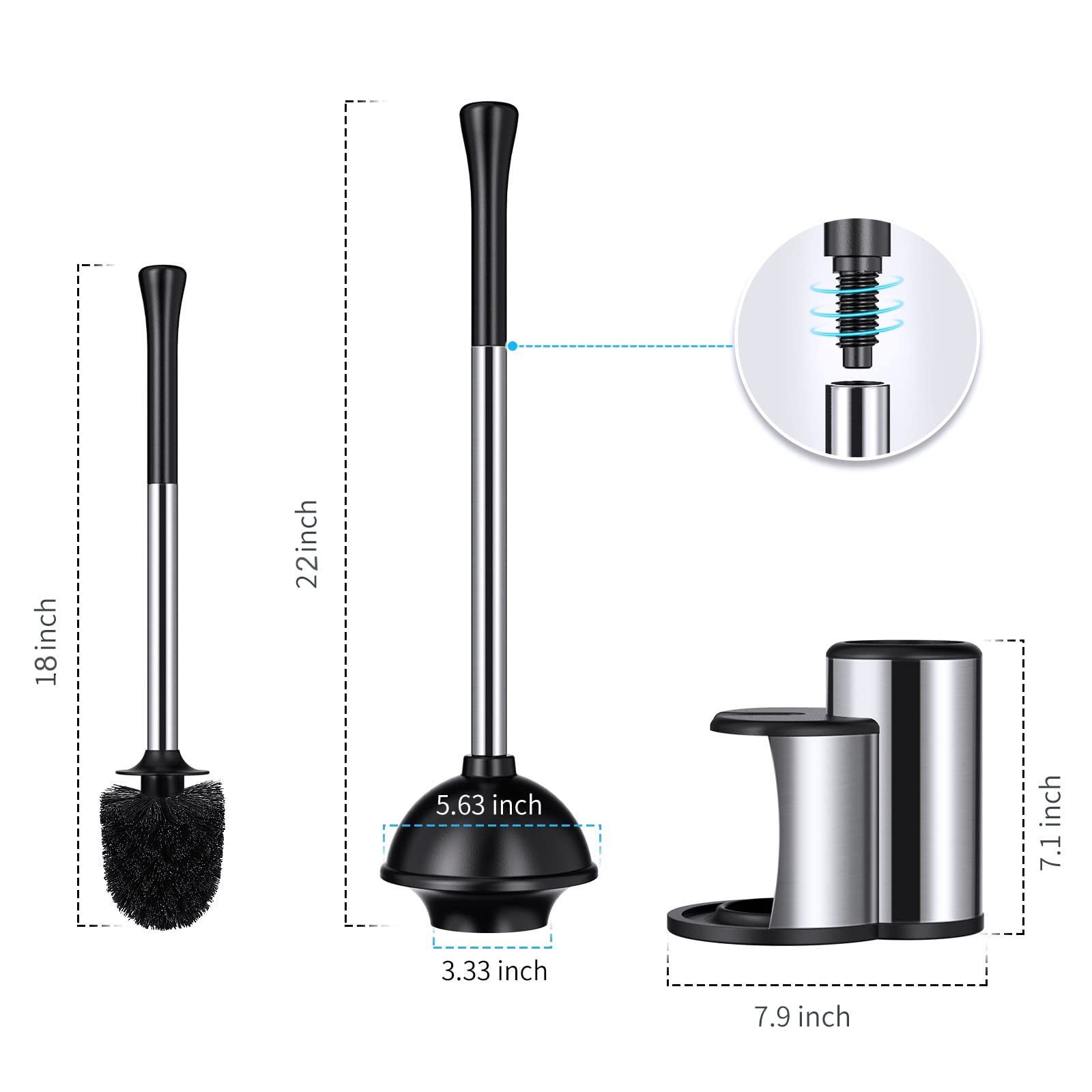 Hamitor compact combo keeps the bathroom tidy.