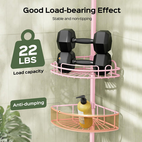 HAMITOR ventilated shelves promote drainage and easy cleaning.