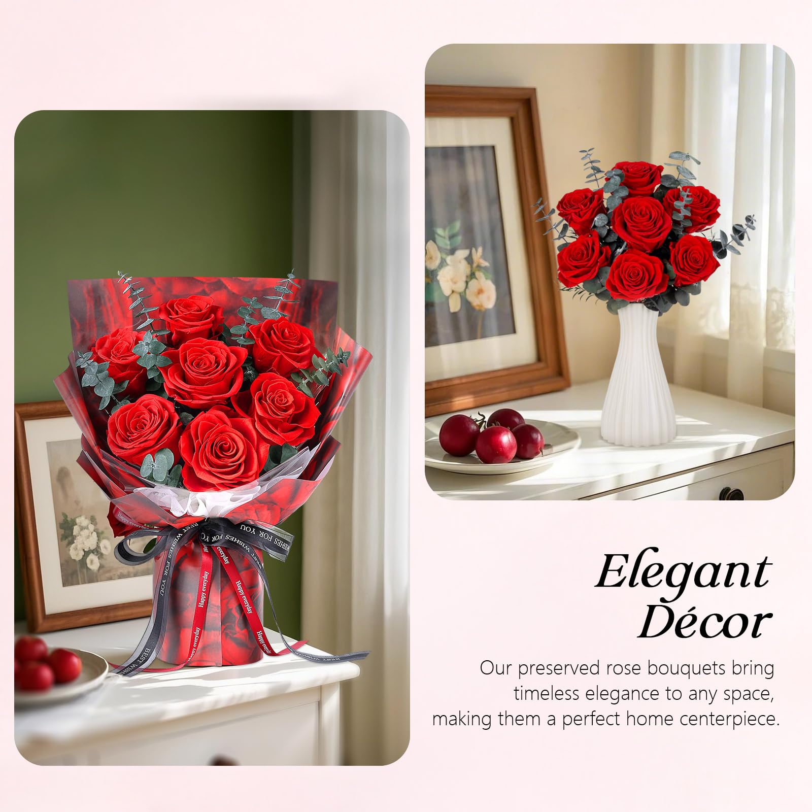 Hanameguri Valentine’s Day gift with lasting beauty for her