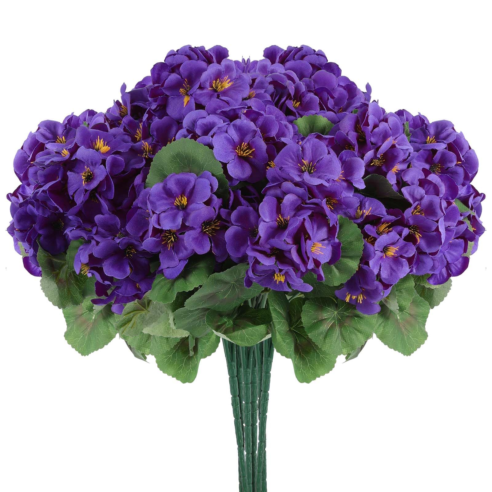 Hananona purple geraniums adding color to porch, balcony, or patio.
