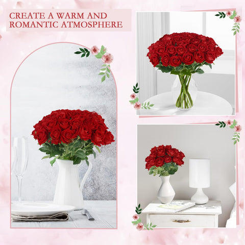 Hananona durable plastic stems with velvet petals resist wear in decor.