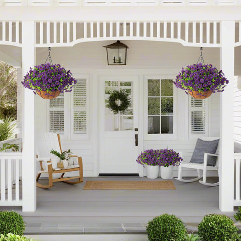 Hananona front porch decor details add seasonal charm.