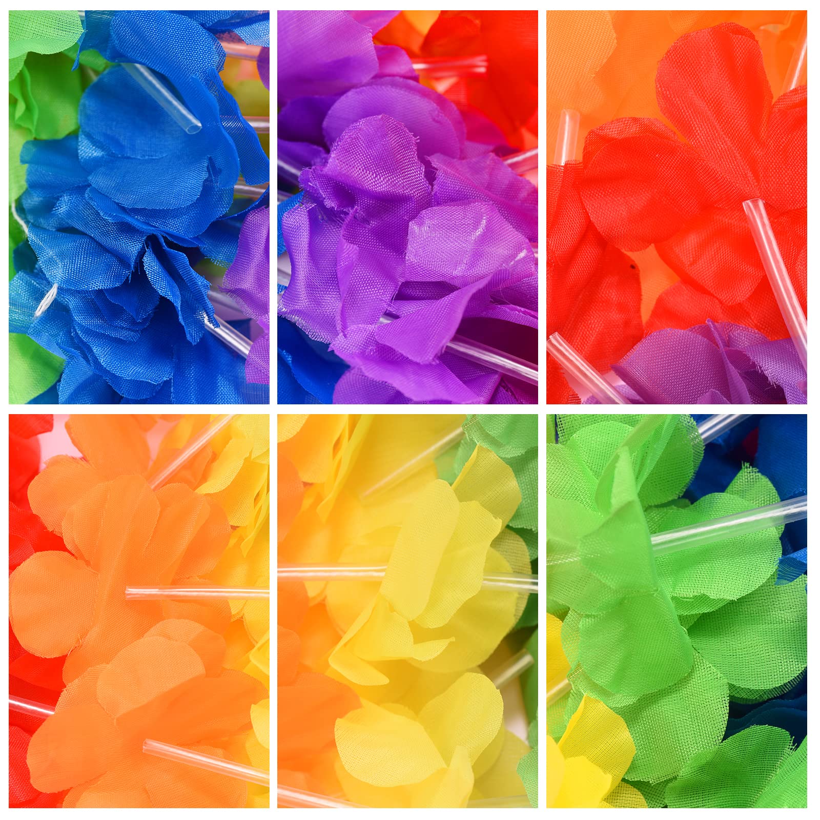 Hananona leis featured in luau party setup for tropical vibe
