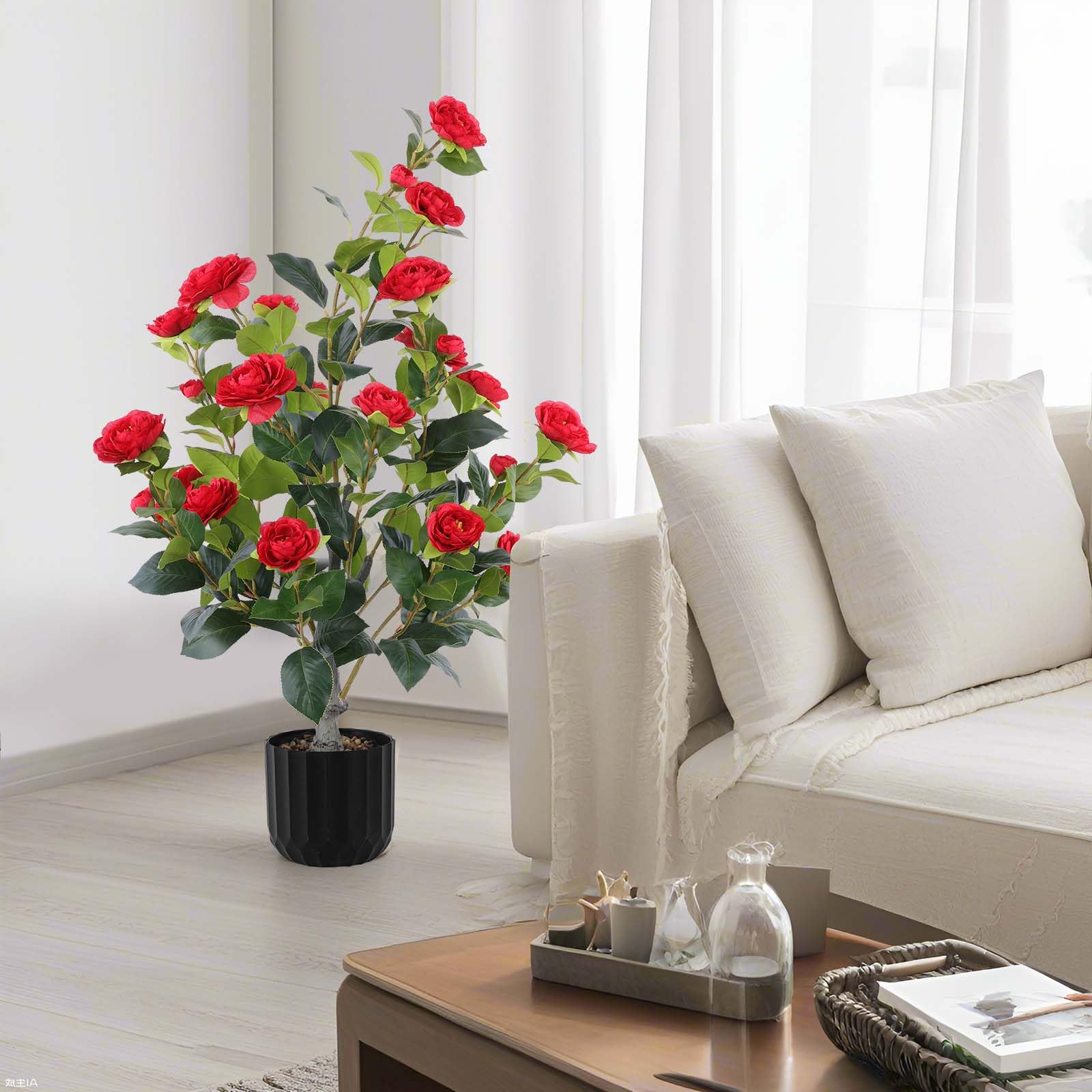 Hananona spring home decor camellia adds seasonal charm to any room.